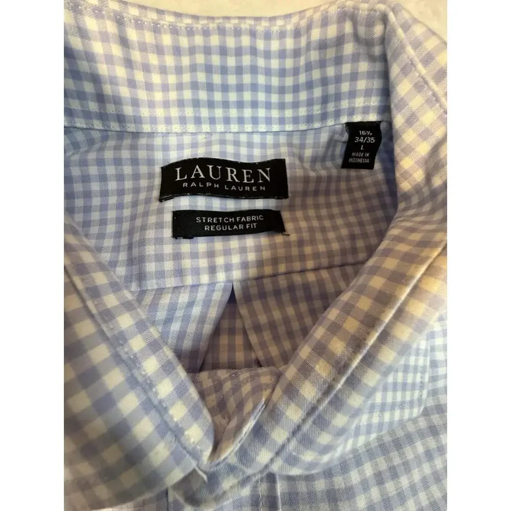 Ralph Lauren Shirt Men’s Long Sleeve Button Down Large - Picture 2 of 4